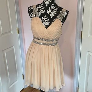 Jeweled Dress perfect for wedding or prom season